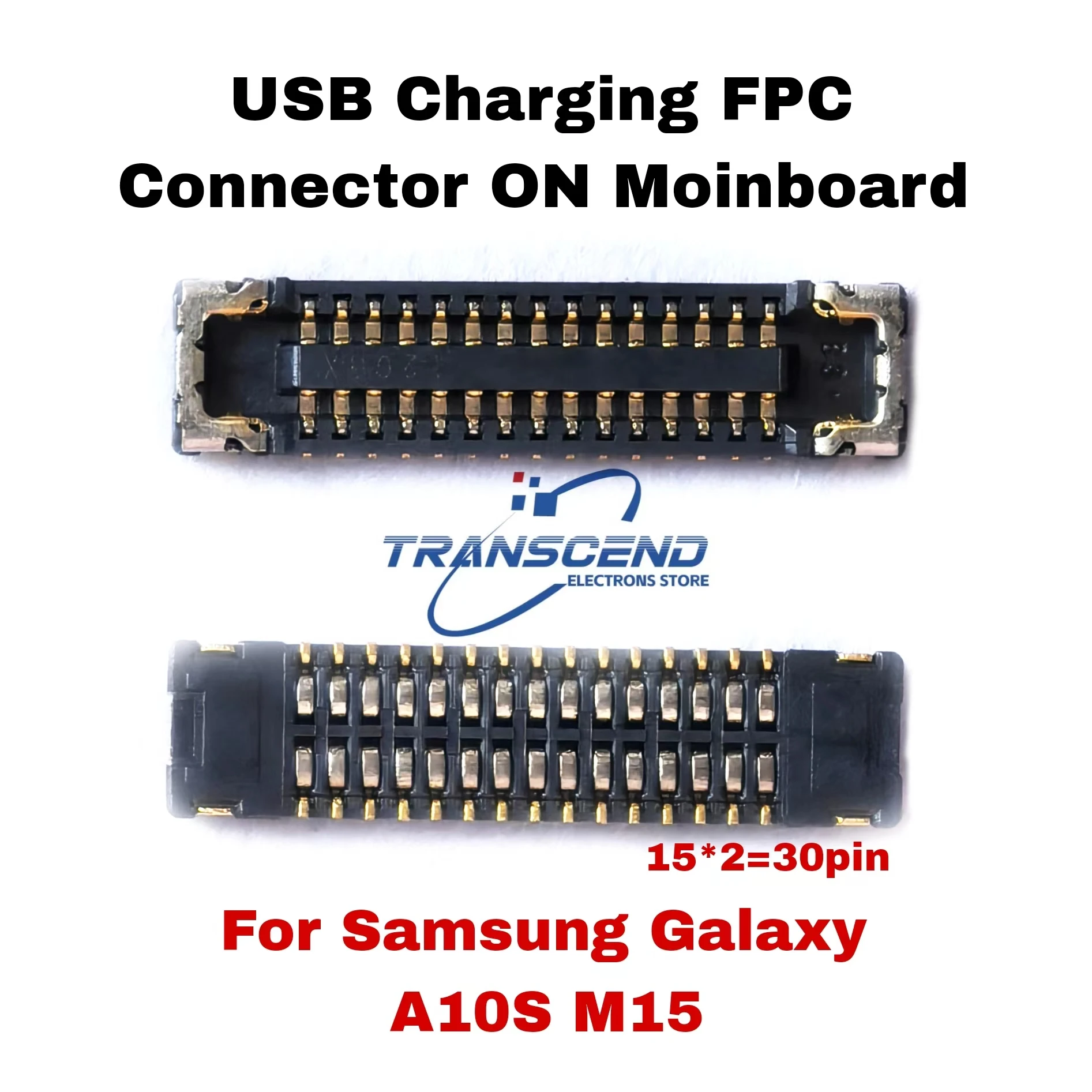 USB Charger Port Charging Dock Port FPC Connector 2*15 = 30pin On Board For Samsung Galaxy A10S M16 M15 10/50pcs usb connectors kit