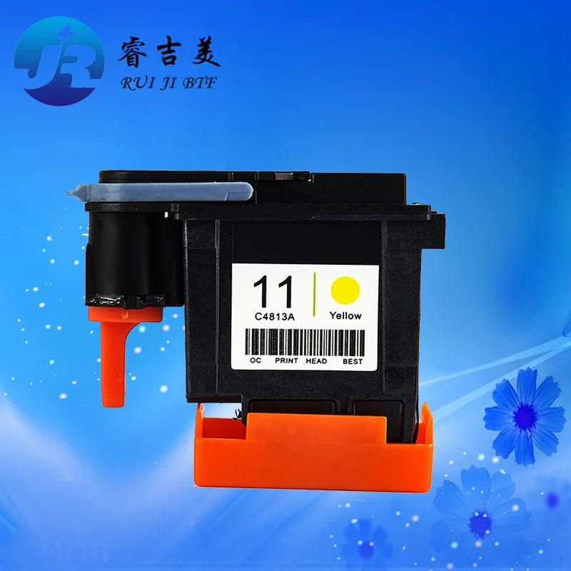 HP80 C4821A シアン（c4821a） Amazon.com: ZLJNFC C4810A C4811A C4812A C4813A Printhead