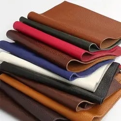 Colorful 6 - Piece Cowhide Leather Set for DIY Crafts and Handmade Creations (MULTI)