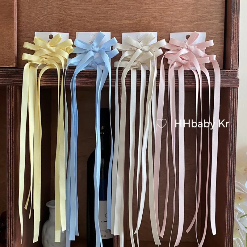 2023 neue Mode Stoff Band Haars pange Klemme süße Schleife Haarnadel Haars pangen für Frauen Mädchen Haarschmuck koreanischen Kopfschmuck Geschenk – Detail 3