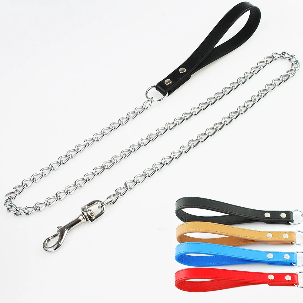 Durable Antibite Metal Dog Chain Lead For Small Medium Large Dog Chain