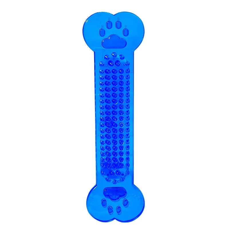 Dog Teether Training Games For The Dog Indestructible Pet Chew Toys Rubber Bone Toy Aggressive Chewers Dog Toothbrush_voghion.com