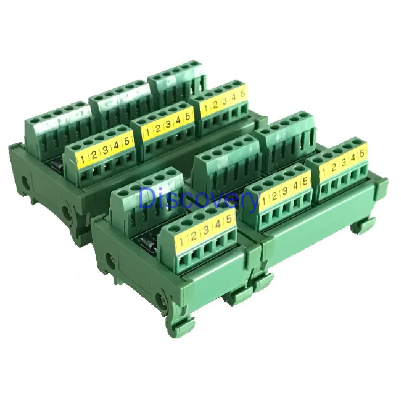 Custom Diode Protection Terminal Block Guide Mounting IN4007 Diode