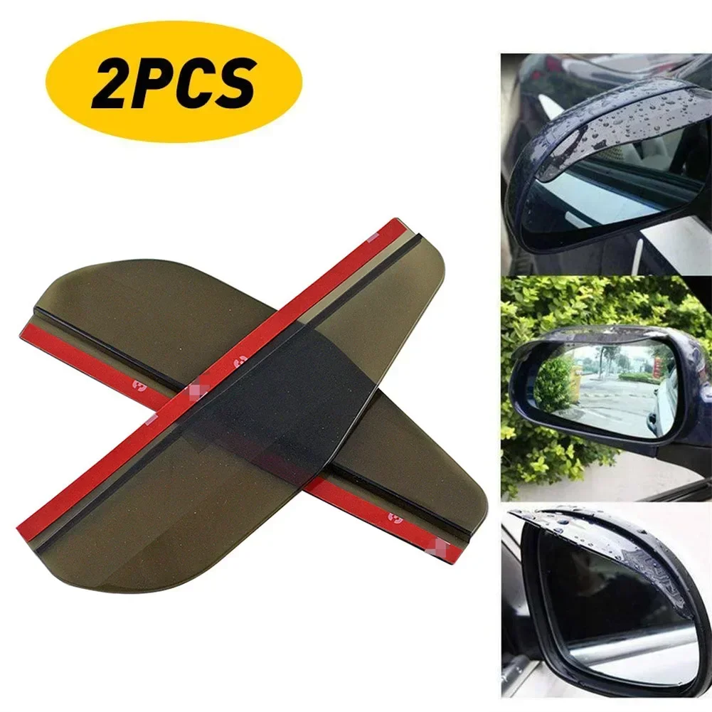Rearview Mirror Rain Shield 2pcs Rear View Side Mirror Rain Board Eyebrow Guard Sun Visor Shade Shield Car Exterior Accessories Car Styling