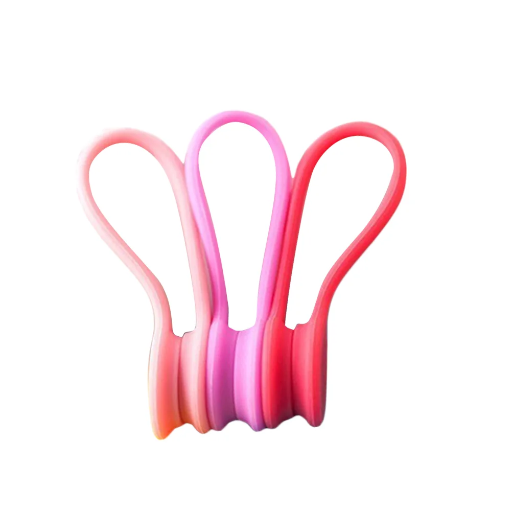 

3 PCS Headphone Organizer Earphone Keeper Magnet Data Line Bobbin Winder Magnetic