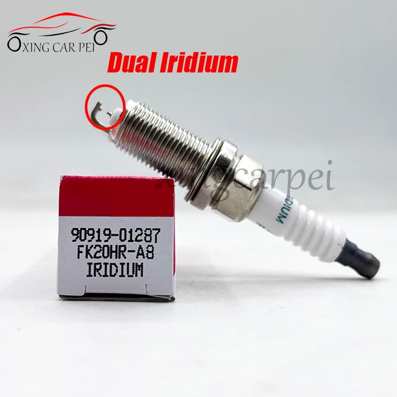 4pcs 90919-01287 FK20HR-A8 Iridiym Spark Plug 90919 01287