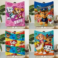 Hot Animation Patrols Printed Blanket Picnic Blankets Warm Blanket Soft and Comfortable PAWs Blanket Home Travel Birthday Gift 1