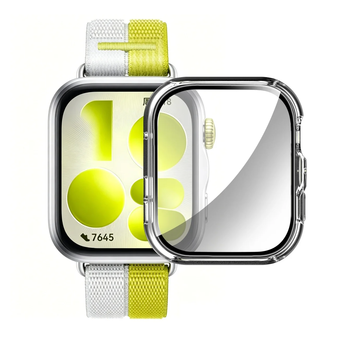 Premium Tempered Glass Screen Protector Bumper for Smartwatch Cases - Anti-scratch Protection