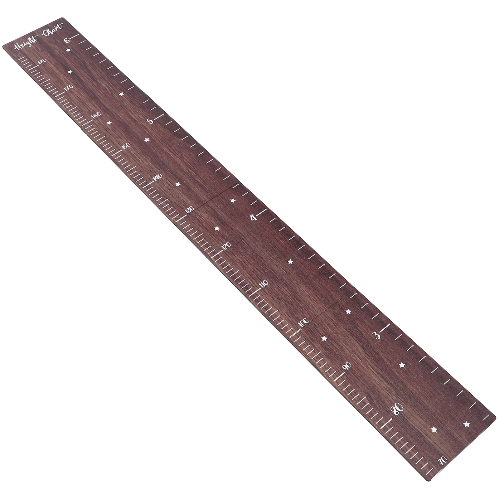 

Height Ruler Growth Chart Wood Decor Kids for Child Wall Wooden Measurement Girl