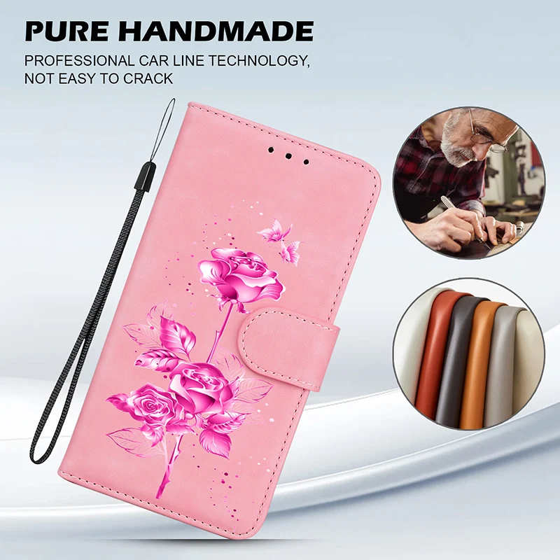 Deluxe Leather Phone Case with Card Slot Wallet