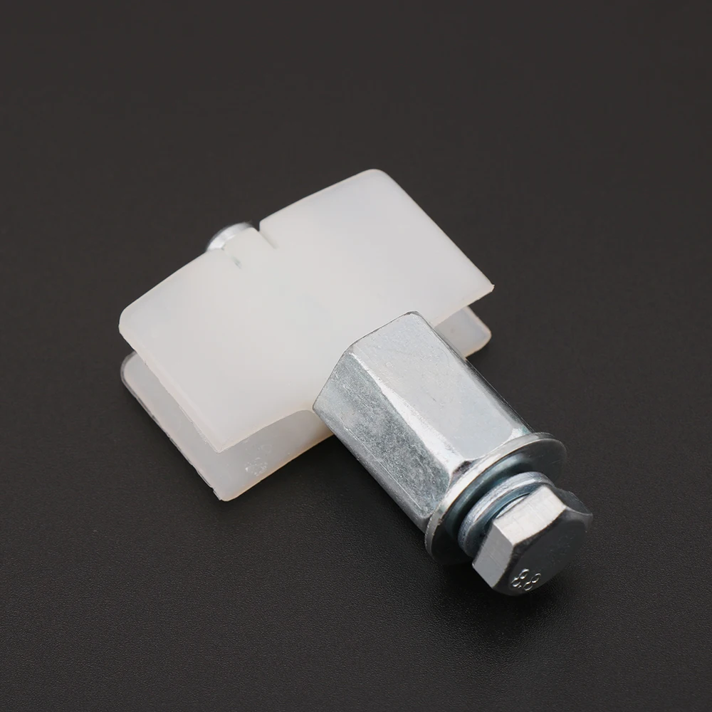 Applicable to T*yssen Elevator Door slider Landing door foot elevator parts K8 S8 height 50mm Nylon material Screw diameter M8 1pcs
