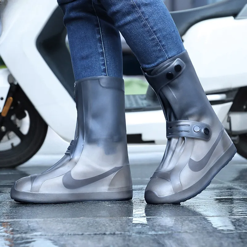 Duokon couvre-chaussures de pluie Couvre-chaussures en silicone imperméable  antidérapant, protège-chaussures pour la protection