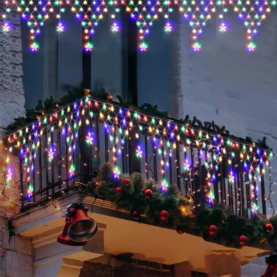 thumbnail image 1 of Guirnalda de luces LED de malla de red, nueva guirnalda de luces de hadas con enchufe UE/EE. UU., 8 modos, para jardín, fiesta, boda, decoración navideña, 2024, 1 of 4