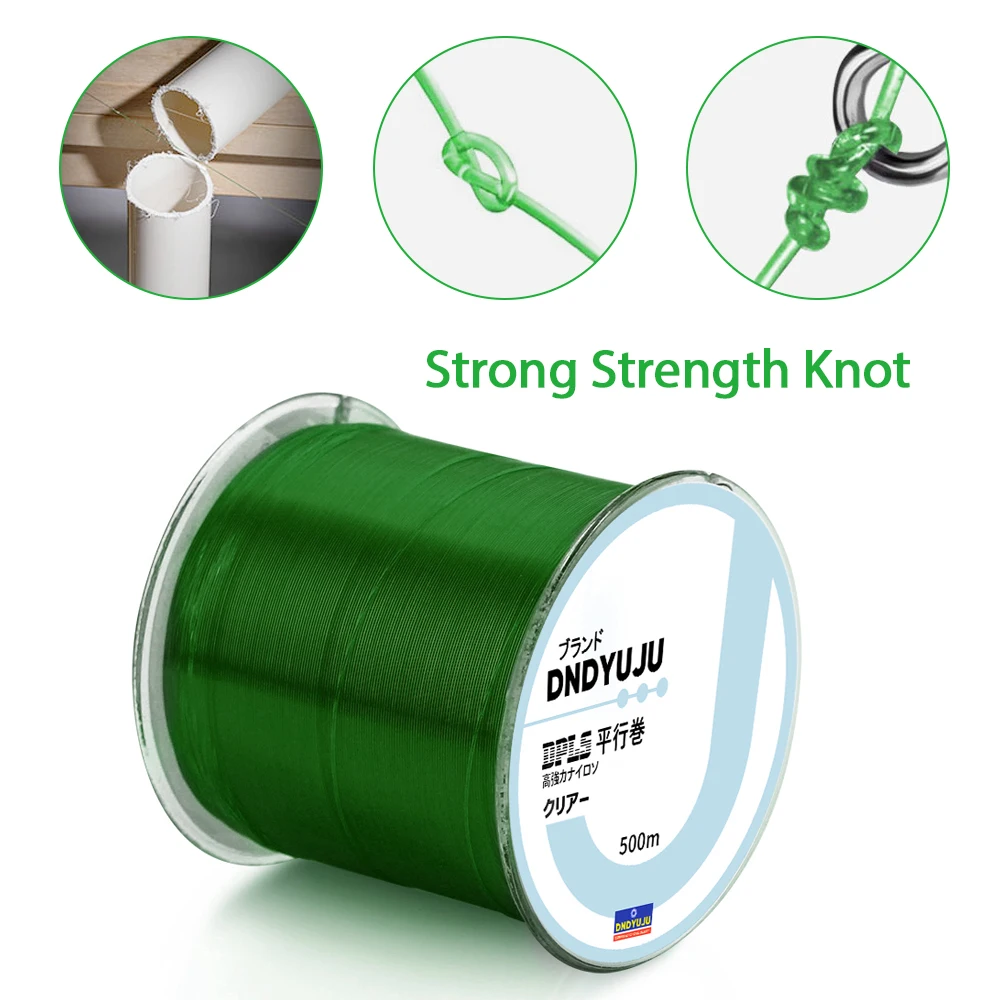 DNDYUJU 500M Nylon Fishing Line2LB-35LB 0.10mm-0.47mm Monofilament Line Japan Material Fishline For Carp Fishing 3