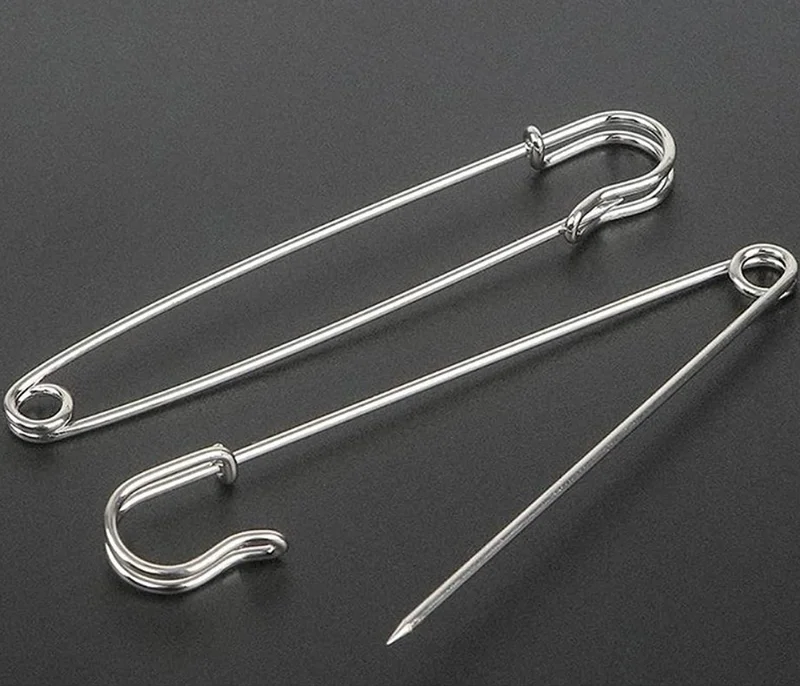 の強い安全ピン、頑丈な安全ピン、ブランのための強いニッケルメッキされた安全ピン 危険ピン(安全ピン) | WEAPONICA