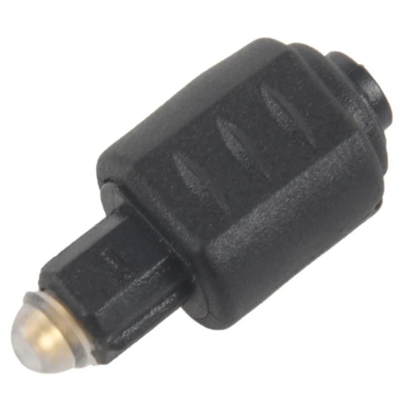 Mini Optical Audio Adapter 3.5MM Female Jack to Digital Toslink Male Plug for Amplifier