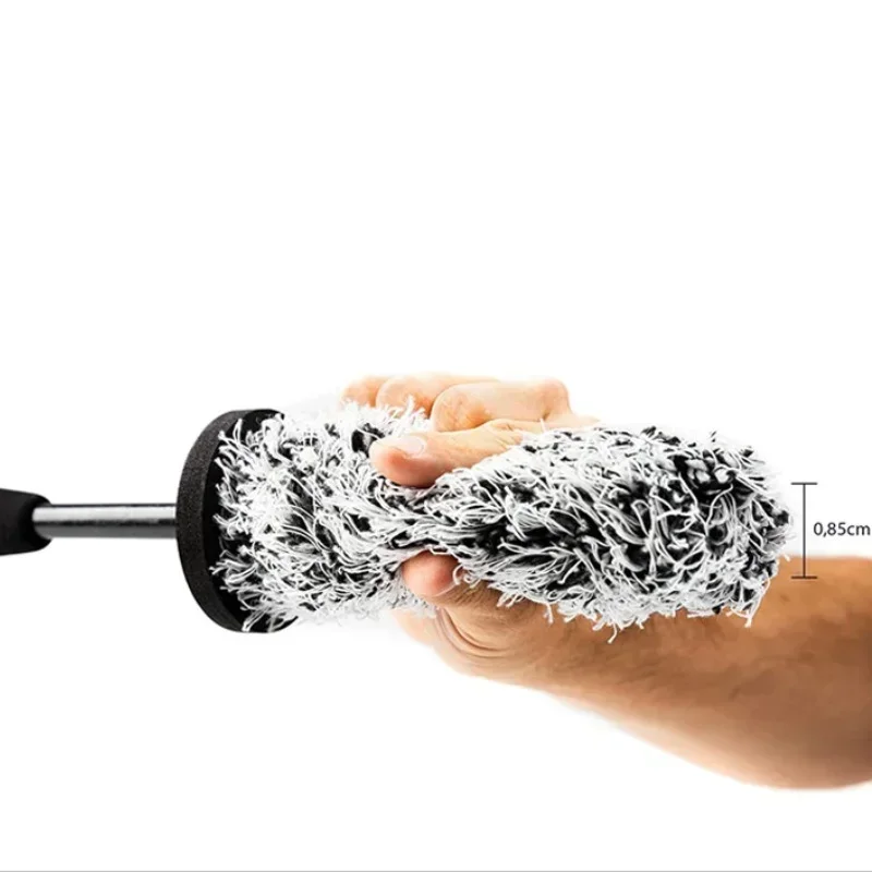 Automotive Wheel Hub Brushes Ultrafine Fiber Dust Removal Duster Cleaning Tools Car Washing Supplies Cleaning Brush Tire Brushes