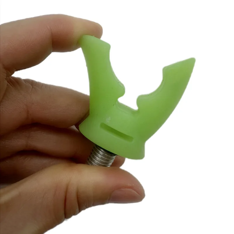 1PC Carp Fishing Rod Rest Head Rubber Gripper for Fishing Alarm and Buzz Bar fishing rod rest