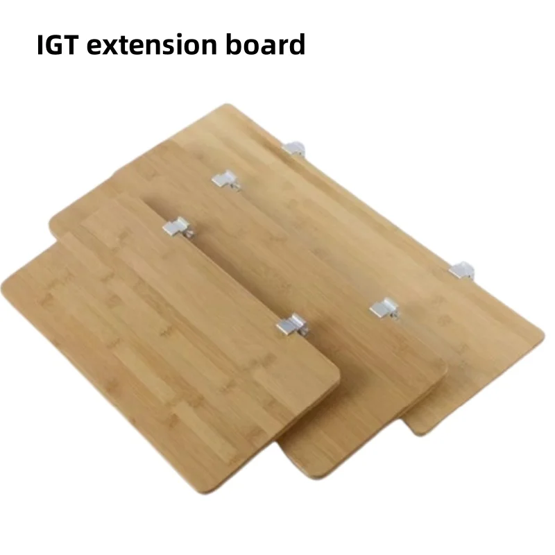 IGT Table Extension Side Board 12mm Bamboo Camping IGT Table Side Extension S M L Size Board Outdoor IGT Table Accessories