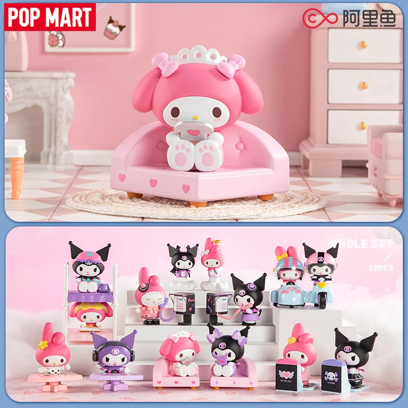 POPMART-Kuromi Sanrio Blind Box, My Melody Mystery Box