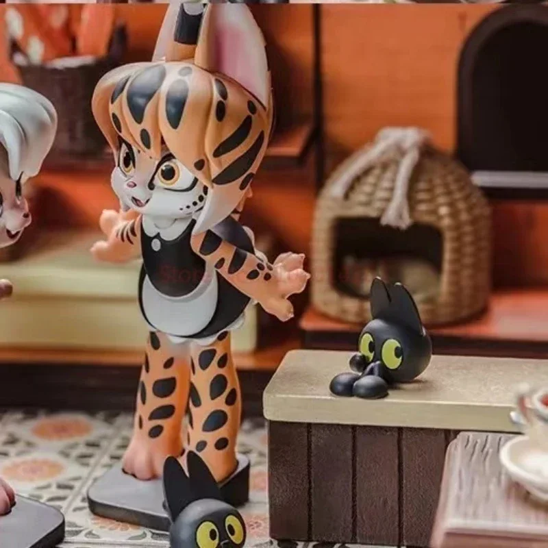 Original Blind Box Kongzoo Pure Natural Maid Cat Doll Binary