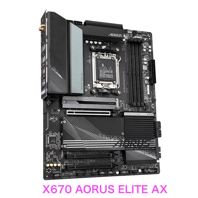 Gigabyte X670 AORUS ELITE AX Motherboard AM5 DDR5 Support Ryzen 7000
