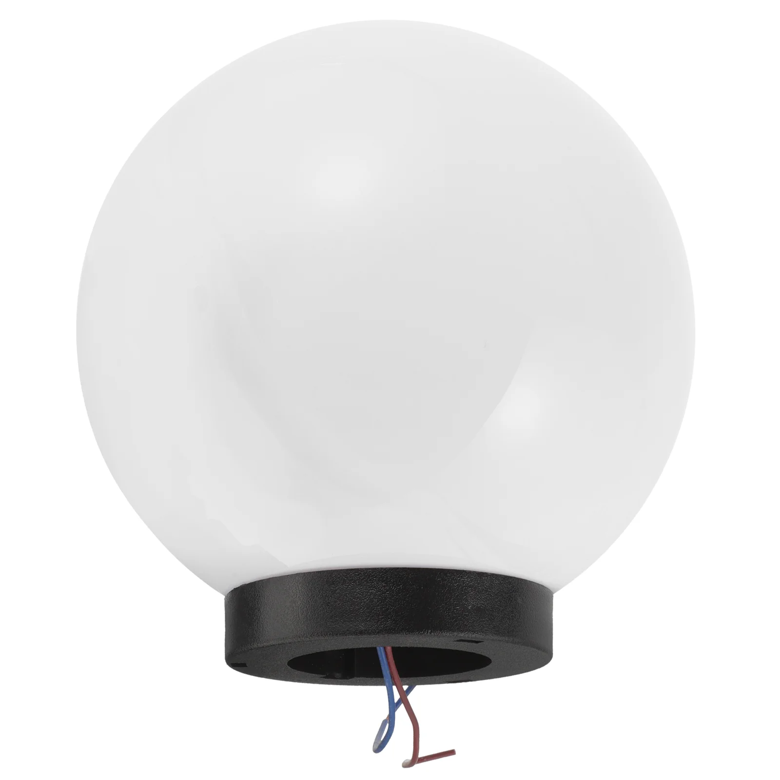 ARTIBETTER Paralume Globo In Vetro Trasparente 20 Cm – Sostituzione Per Lampade A Sospensione, Applique E Plafoniere. Design Moderno, Attacco 42-45 Mm. - 4