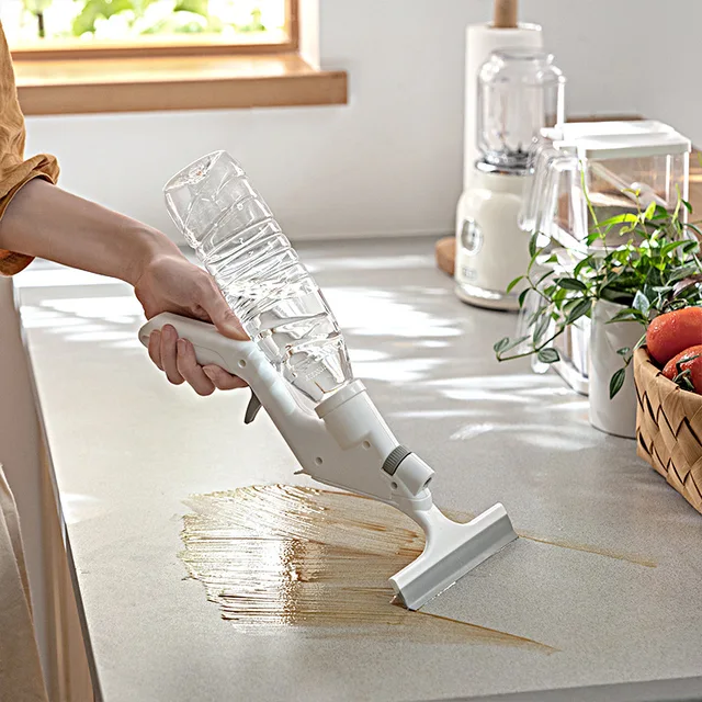 Xiaomi Multifunction Tisztító Kefe Vízpermetű Háztartási Kiegészítők Készletek Konyhai Sajtó Típusú Hasadék Szivacs Törlés Tisztítás - Image 2