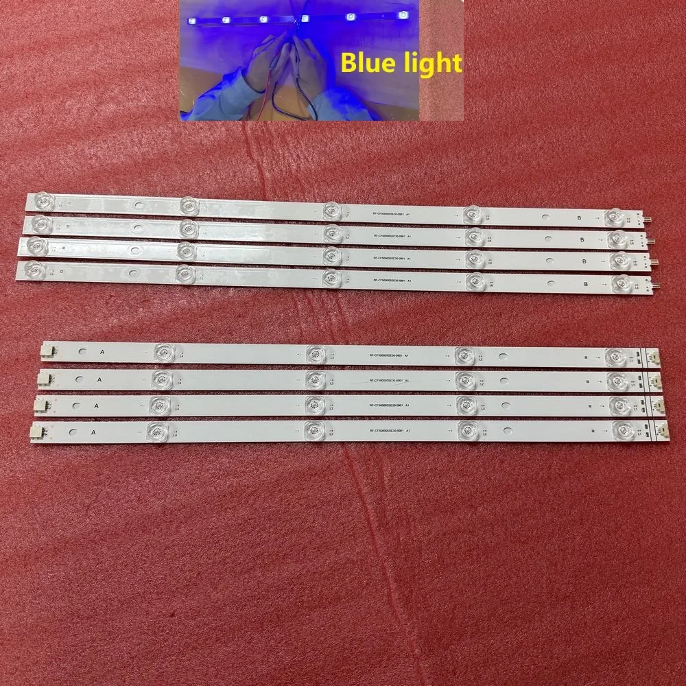LED Backlight Strip set BLUE light For JVC LT50VAQ6235 LT50VAQ8235