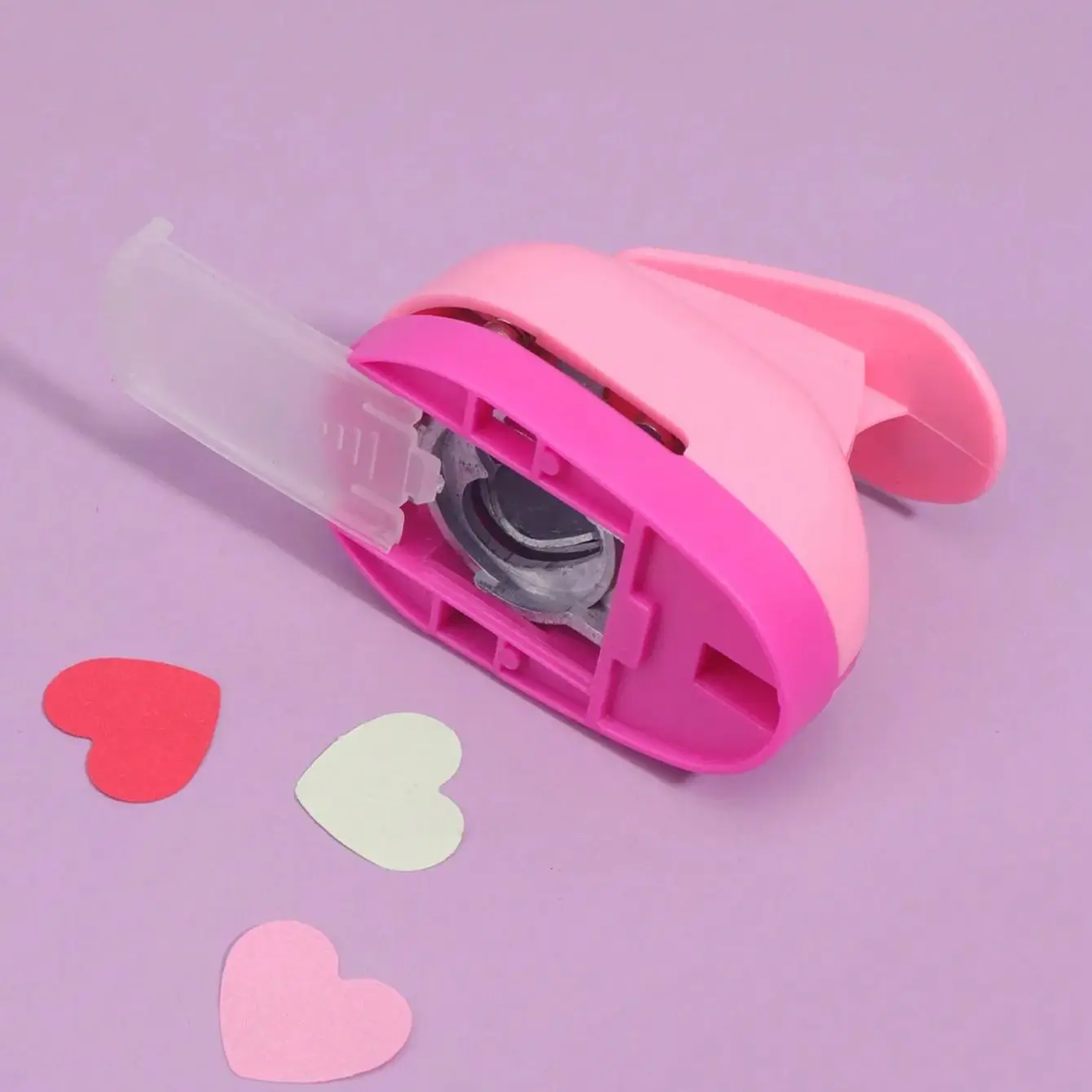 Heart Hole Puncher, DIY Paper Punch for Scrapbooking Supplies, Manual Craft Tool for Card Making, Gift Kids Handmade - 4