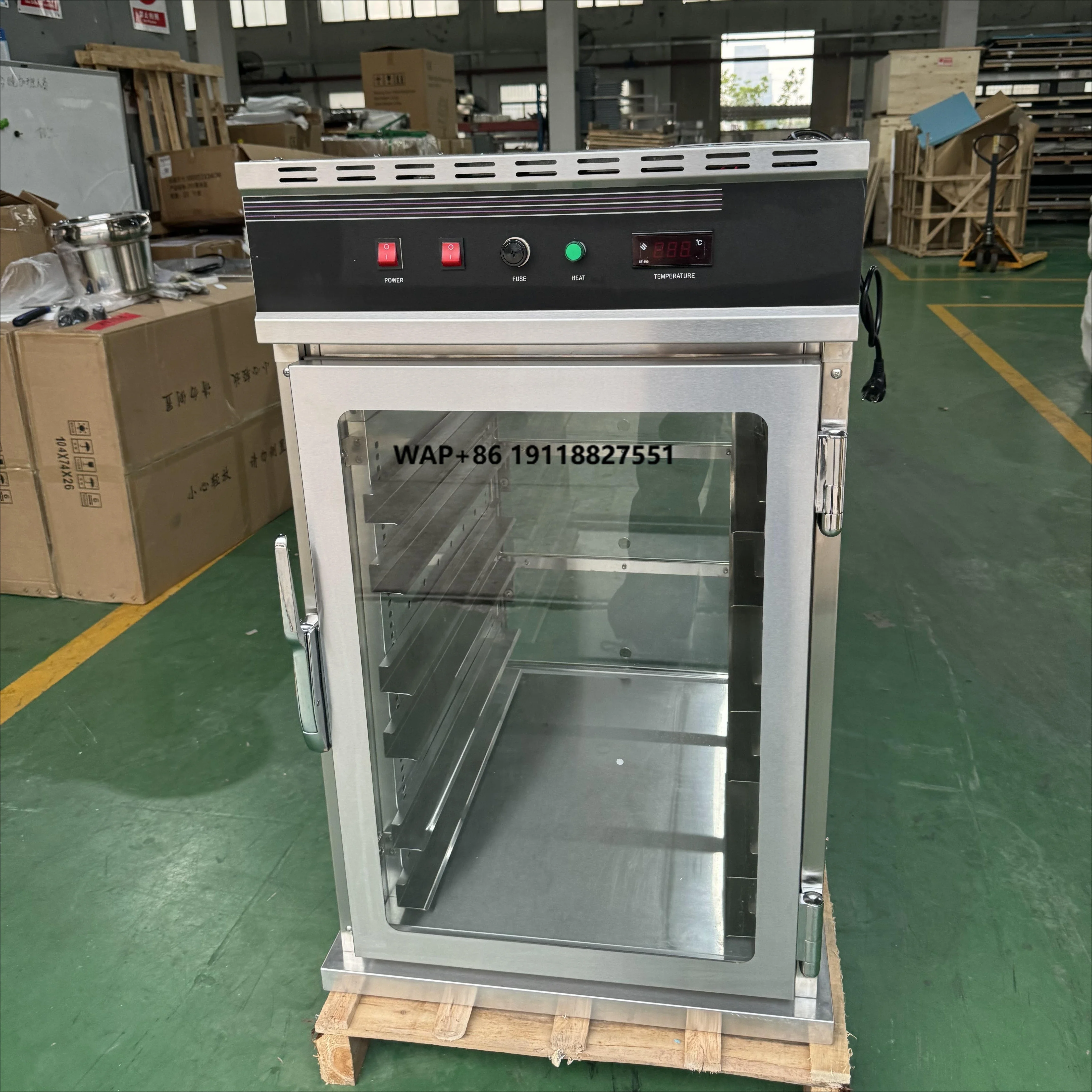 Hot Selling Commercial Food Warmer Holding Cabinet Insulated Heated Holding and Proofing Cabinet Proofer Cabinet
