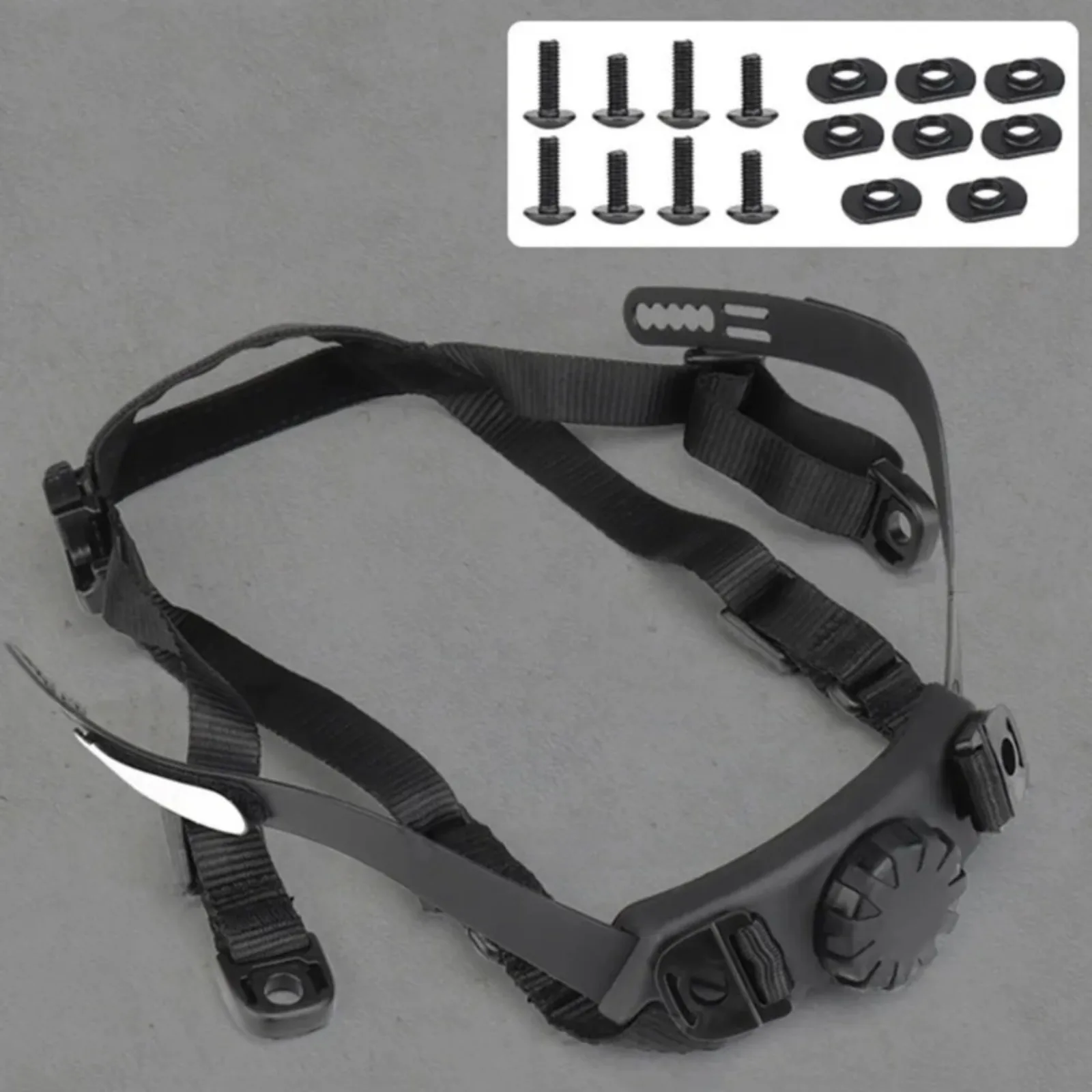 Suspension FMA Tactique Pour Casque H – Sangle De Menton Pour Fast Mich – Neuf