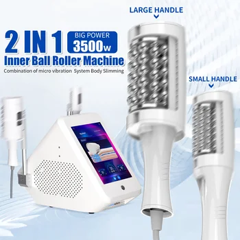 200HZ Slimming Cellulite Reduction Roller Infrared Vacuum Massage Beauty Machine 3500W Inner Ball Roller for Body Care