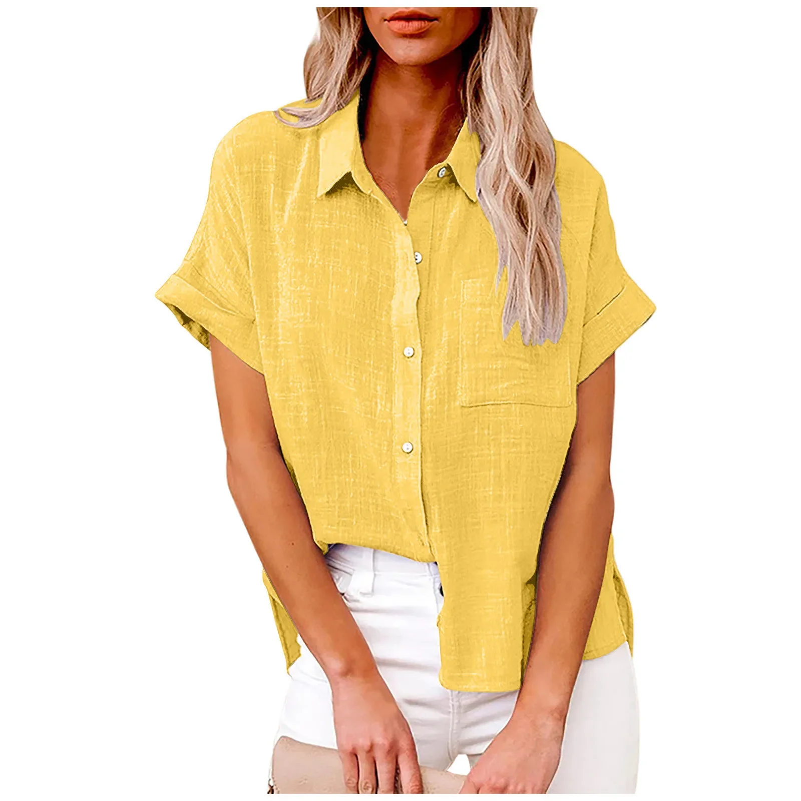 short Bright yellow