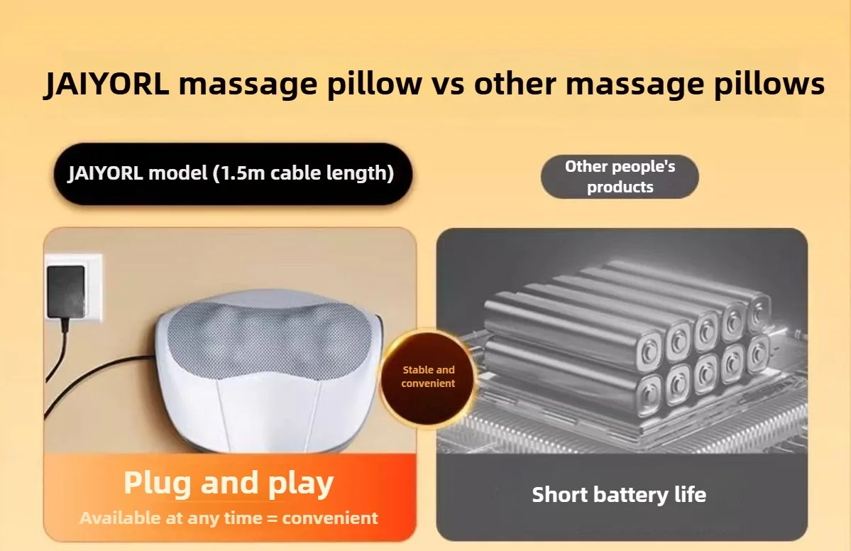 Electric Neck And Shoulder Shiatsu Massager With Heating Function_voghion.com