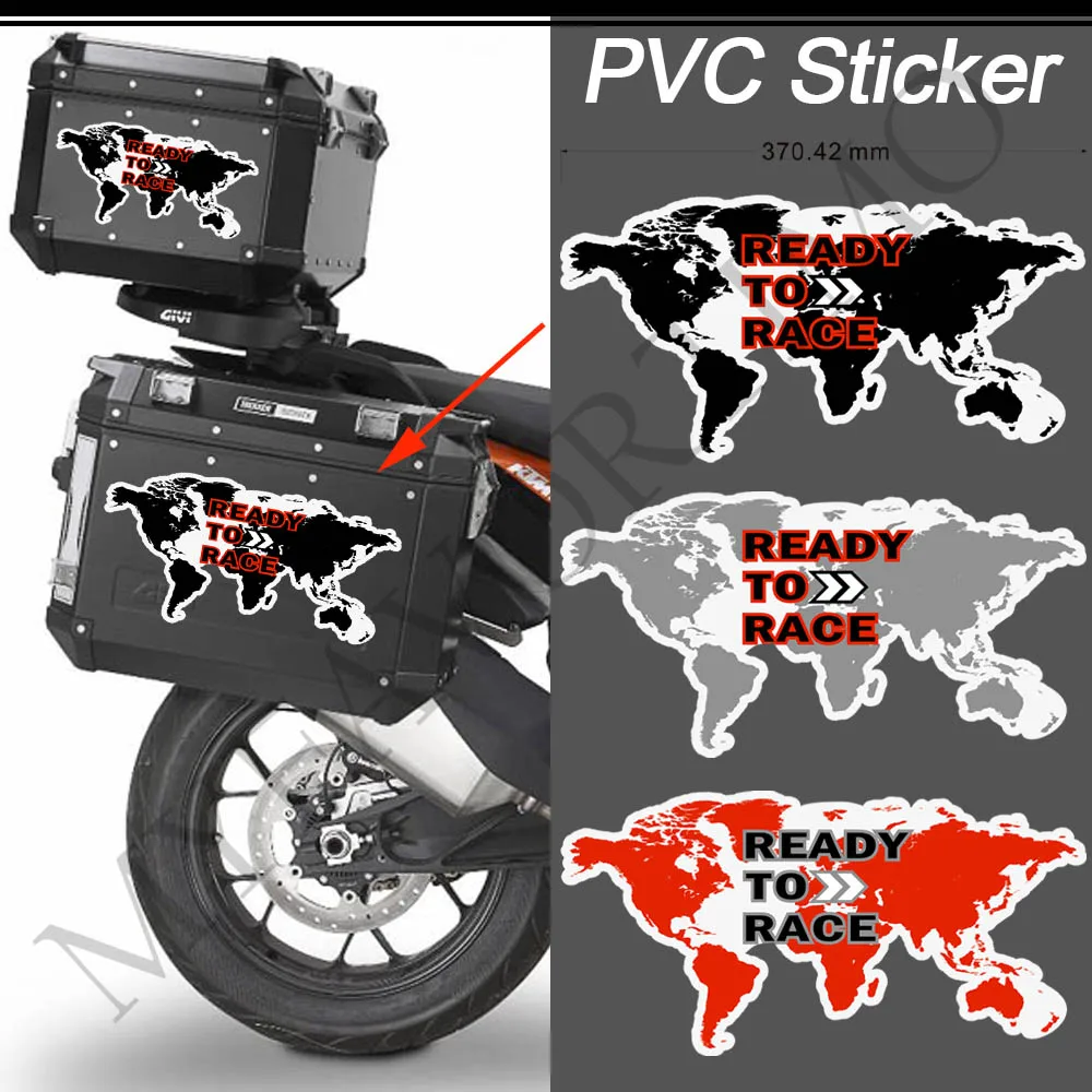 

For 125 200 390 690 790 1290 Super 1080 1050 1090 Trunk Luggage Side Cases Scratch Decoration Protection PVC Decals Stickers