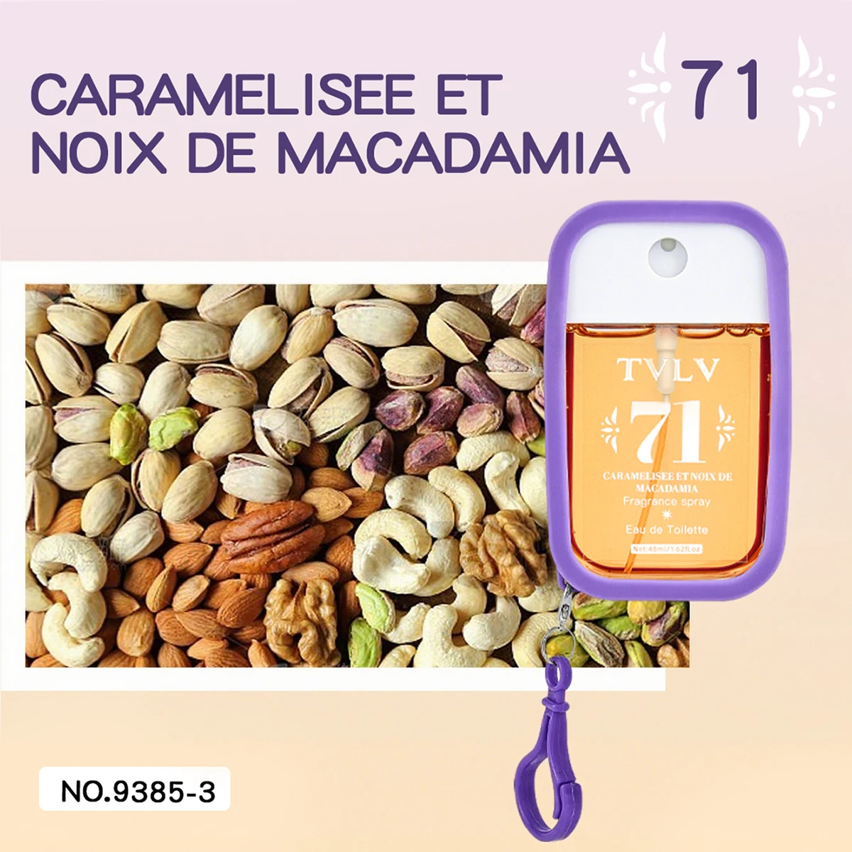 Квітковий ароматний спрей, свіжий і елегантний квітковий аромат, стійкий аромат, маленькі та портативні духи типу спрею