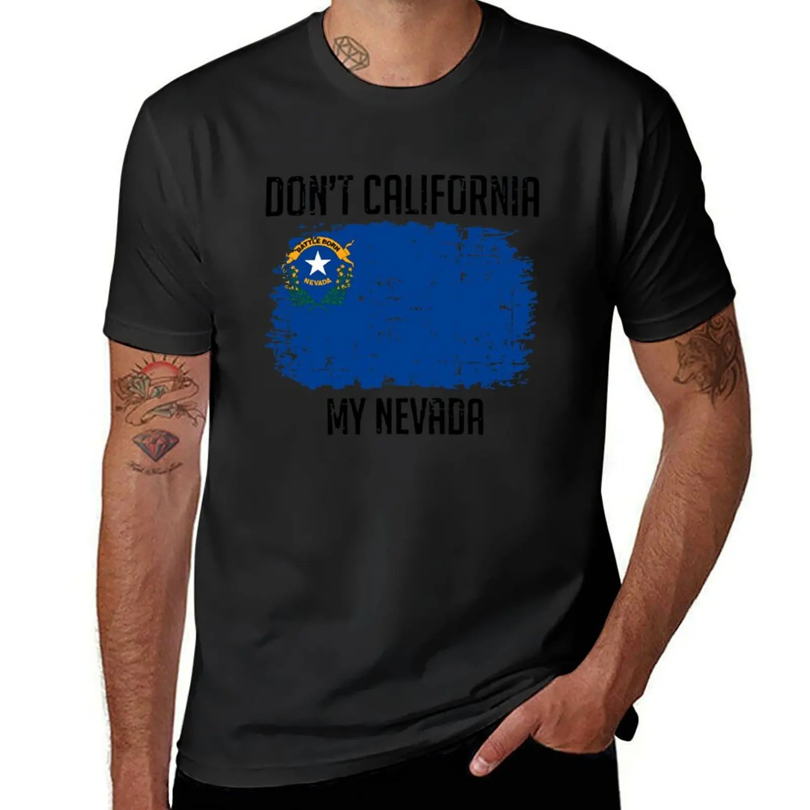 Don't California My nevada T-Shirt customs for a boy quick drying fitted t shirts for men