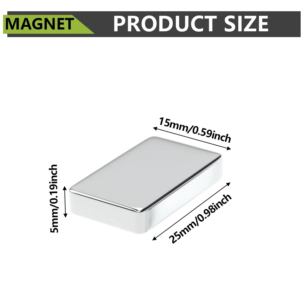 Compact Super Strong Neodymium Magnet Block – Powerful Permanent Magnetic
