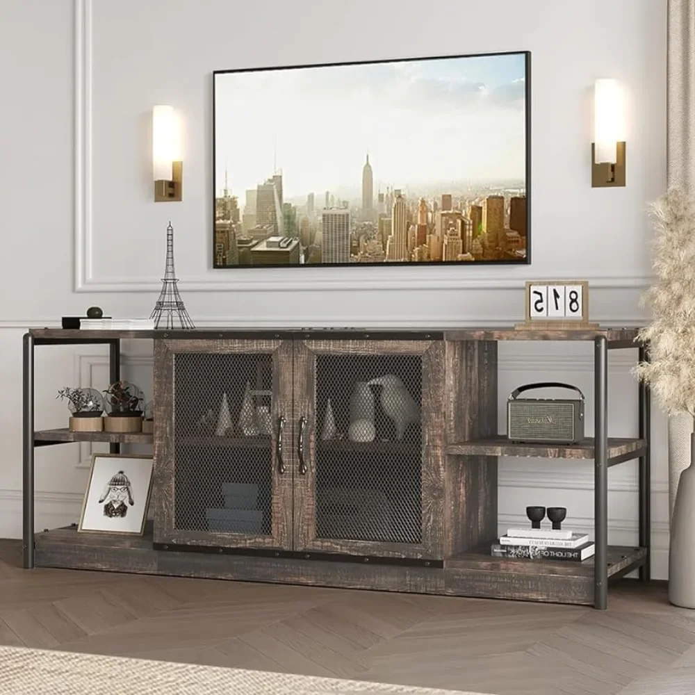 

TV Stand Bedroom Furniture Living Room Rustic Oak Freight Free Kitchen Cabinets Coffee Table for Television Wall Tv Cabinet