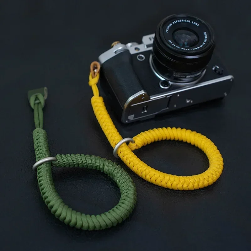 Universal Woven Camera Wrist Strap with Quick Release System