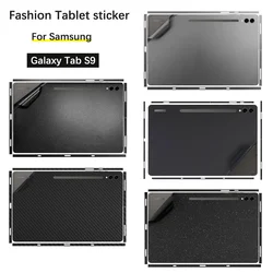 1PCS Back Skin+Side Skin Vinyl Stickers Case Cover Protective Film For Samsung Galaxy Tab S9 Ultra 14.6