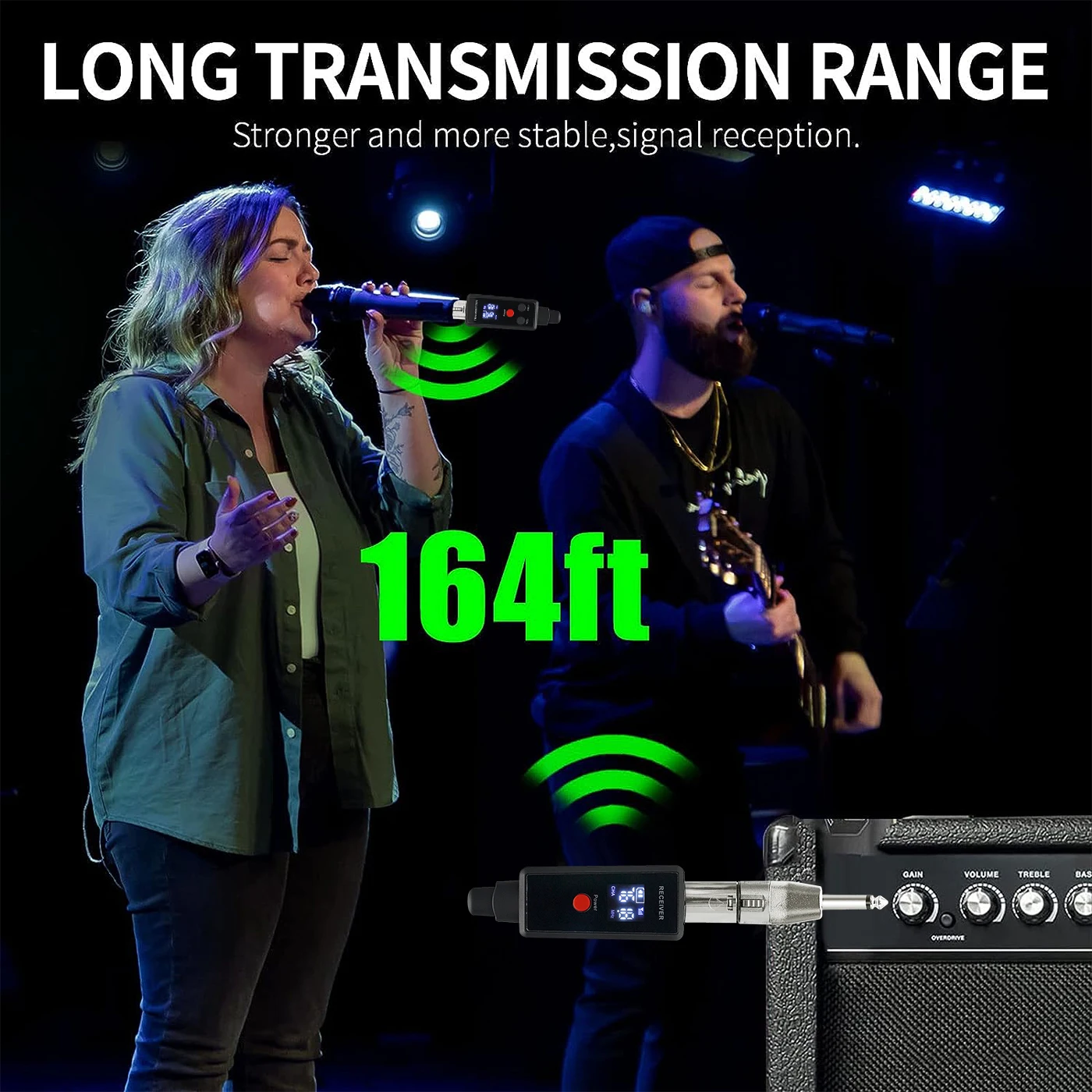 Wireless Microphone Converter XLR Transmitter and Receiver Microphone Wireless System for Dynamic wireless microphone microphone accessories audio adapter converter