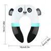 Foldable Toddler Toilet Seat Mat Travel Potty Seat Pad Folding Travel Panda Comfortable Toilet Seat Cover For Home Camping Trip 5