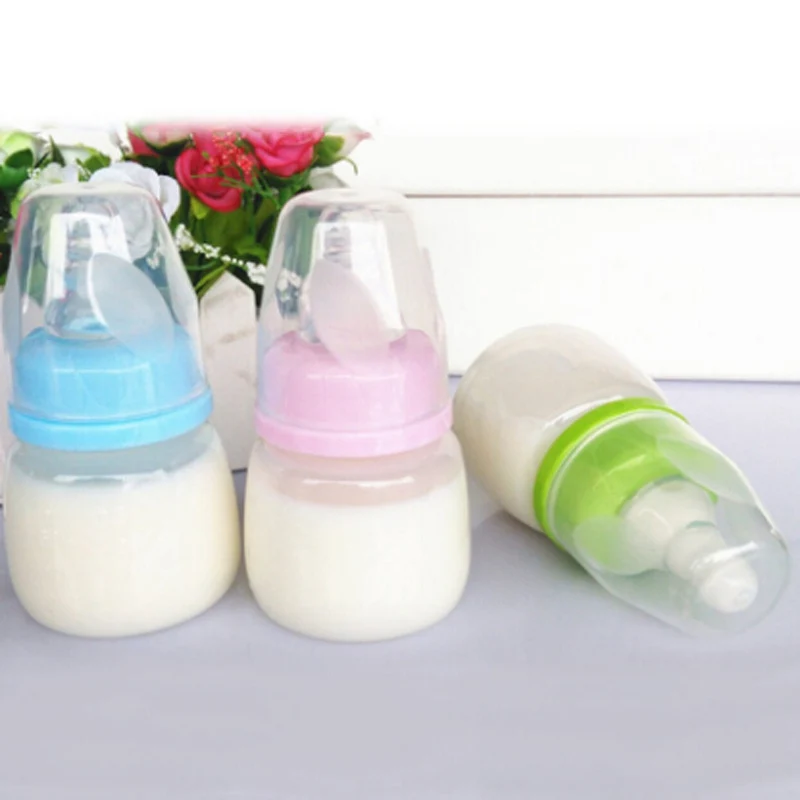 Baby Newborn Mini Portable Feeding Nursing Bottle 60ML BPA Free Safe Infant Nursing Nipple Care Feeder Fruit Juice Milk Bottles milk bottle,feeding bottle,baby feeding utensils