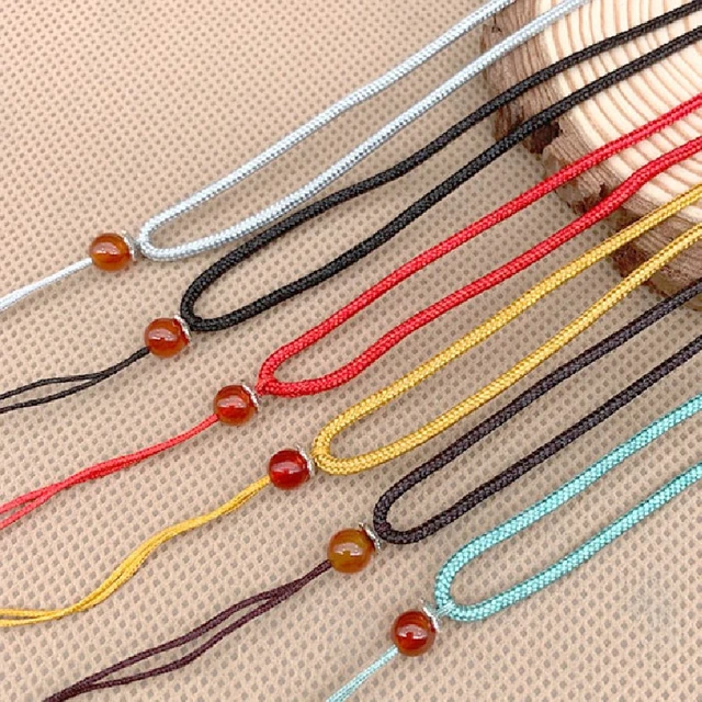 Hand Woven Rope Lanyard String Cord for Pendant Necklack Jade DIY Jewelery