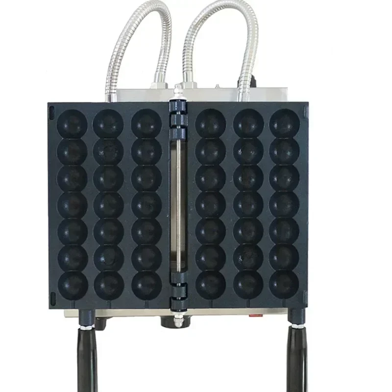220V Liquefied Gas Chicken Cake Machine Skewer Pastry Machine Waffle Maker Iron Stick Baking Machine Hot Dog Sausage Grill Baker 4