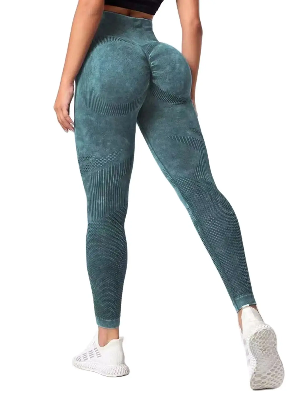 Women seamless high waist yoga pants leggings workout running sportwear push up gym trousers hollow fitness training sports leggings yoga pants