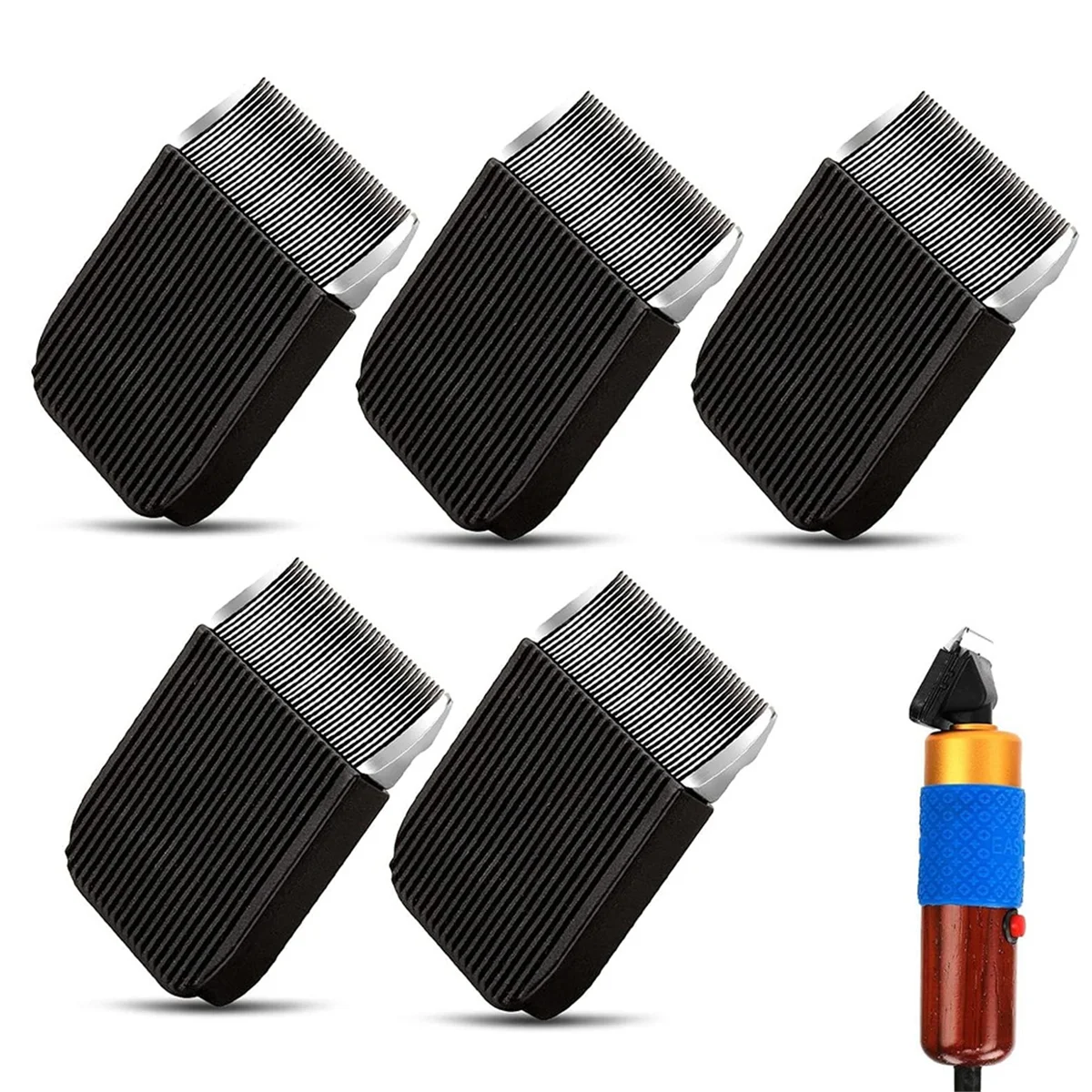 Rug Tufting Trimmer Replacement Blades, Fits for All 200W Carpet Trimmer Tufting(5PCS) 2