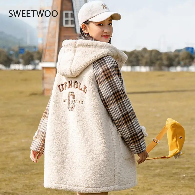 Winter Warm Fur Long Coats Women Loose Casual Elegant Wool Coats Solid Lady Jacket Korean Fashion Long Sleeves Overwear New 2022